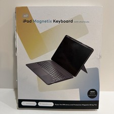 EIP Bluetooth Keyboard Case For iPad Air M2 13”/iPad Pro 12.9” Magnet Detachable picture