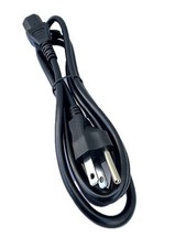 5ft Universal Computer AC Power Cord Cable 3 Prong TV PC Monitor Printer picture