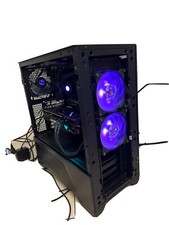 gaming pc full setup used picture