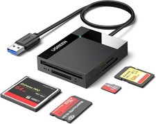 Ugreen 4-in-1 SD Card Reader – USB 3.0 Micro SD & Memory Card Adapter for Extern picture