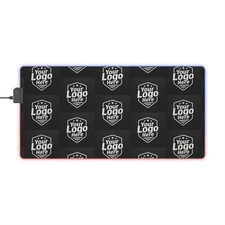 Custom Logo RGB LED Light Up Sports Card Break Mat Card Breakers/Streamers/Gift. picture
