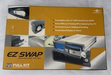 Vantec Ez Swap Removable Hard Drive Rack MRK-200ST-BK Open Box Read Description picture