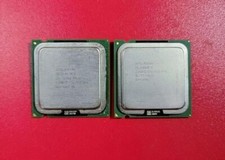 2X Vintage Intel Celeron D Processor SL98W & SL7TM CPU 533MHz 256KB - Lot of 2 picture