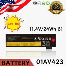 LOT 01AV423 01AV424 Battery for Lenovo ThinkPad T470 T480 T570 T580 P51S P52S picture