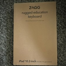 ZAGG Rugged Education Wireless Keyboard Case Tan for iPad 10.2 7th/8th/9th picture