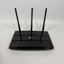 TP-Link AC1750 Archer 7 Dual Band Gigabit Router Black WiFi Router picture