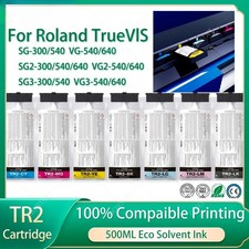 TR2 Ink Cartridges 500ml For Roland SG-300 SG2-300 640 SG3-300 540 VG-540 640  picture