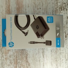 HP Travel Power Adapter 65W |Compatibility: HP laptops w/4.5 or 7.4mm Dongle NEW picture