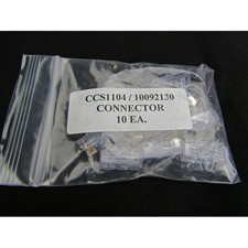 LOT OF 10 - CAT 5E MODULAR CONN RJ45-FMT-P5E-10092130-10PAK picture
