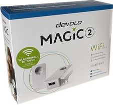 Devolo Magic 2 WiFi 2-1-2 Powerline WiFi Starter Kit - White (8383) picture
