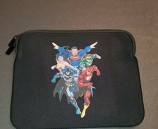 SuperMan Justice League Zippered Tablet Sleeve Neoprene 9