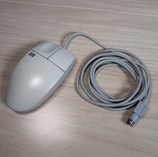 Vintage HP Hewlett-Packard Mouse M-S34 PS/2 Trackball picture