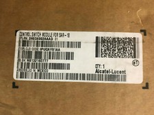 Alcatel-Lucent  3HE04992AA AD 01  Control Switch Module For SAR-18  IPUCAY81AA  picture