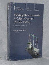NEW DVDs 12 Lectures Thinking like an Economist Great Courses Teaching Company picture
