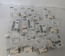 LOT OF 12 DVI-A MALE TO HD15 VGA FEMALE  VIDEO ADAPTADOR 26956-018FD9 picture