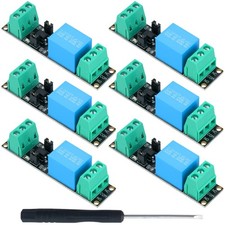 MTDELE 6Pcs DC 3.3V Relay Module 1 Channel Optocoupler picture