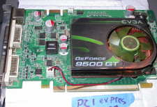 EVGA NVIDIA GeForce 9500 GT GPU Multiple Monitor, DVI, PCIe x16 Fan/Heatsink 1GB picture
