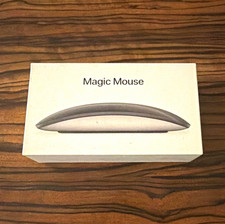 Apple Magic Mouse A1296 Wireless Multi-Touch Optical Mouse Silver 1-Button picture