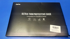 EooCoo Ultra Thin Hard Shell Case Black for MacBook Air 15 Dustproof picture