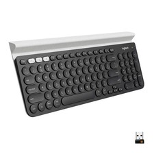 Multi Device Wireless Keyboard with Integrated Stand for PC Mac Tablet Smartp... picture