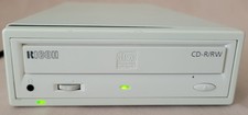 External USB Type-B Drive Enclosure Ricoh CD-R/RW IDE Drive Stereo Audio Vintage picture