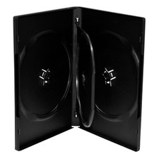 MediaRange BOX17 Optical Disc Case DVD 4 Discs Black ~E~ picture