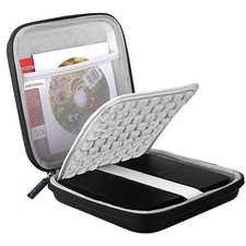 USB CD DVD Writer Blu-Ray & External Hard Drive Protective Storage Case Bag C... picture
