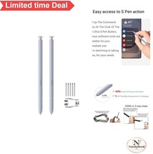 Stylus Pen S25 Ultra Replacement 2 Pack 4096 Pressure Sensitivity Tips Nibs picture