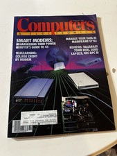 Computers & Electronics Magazine October 1984 Smart Modems Hayes Vintage picture