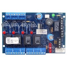 Altronix ACM4CB Access Power Controller, 4 PTC Class 2 Relay Outputs, Board picture