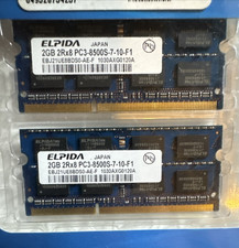 Elpida RAM 4GB Kit (2x4GB) DDR3 1600 Notebook Memory EBJ21UE8BDS0-AE-F NEW picture