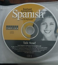 Instant Immersion Spanish Talk Now CD-ROM Laptop PC Mac Software 2002 Topics picture