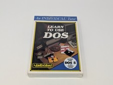 Vintage Computer Learn To Use DOS By Individual Software *Brand NEW & Sealed* picture