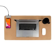 Limitless Deskpad Pro Powered Surface Mat Tan Wireless Charger picture