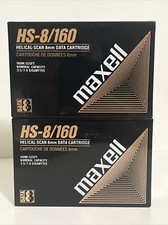 Maxell HS-8/112 Helical-Scan 8mm Data Cartridge (NEW) Lot of TWO (2) picture