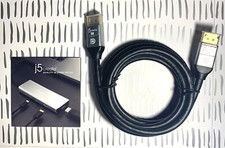 NEW j5create JDC43 8K Display Port Cable Computer Monitor Streaming TV picture