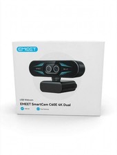 EMEET SmartCam C60E 4K Dual Webcam USB Autofocus Noise Canceling Mics New Sealed picture