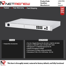 New Ubiquiti UDM-PRO Dream Machine Pro Security Gateway picture