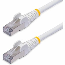 StarTech 10ft White CAT8 Ethernet Cable (nlwh10fcat8patch) picture