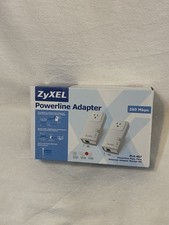 Zyxel Powerline Home Plug Pass-thru Ethernet Adaptor Set 2 picture