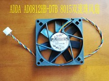 Ad0812hb-d7b Video Decoder Fan 80x80x15mm Dc12v Dual Ball Bearing Cooler picture