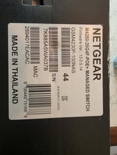 Netgear M4250-26G4F-POE+ Networking Switch Black New Sealed picture