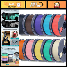 Ultra Tough 3D Printer PETG Filament 1.75mm, Heat Resistant, Odorless, 10KG Asso picture