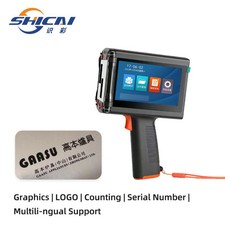 50mm Portable Handheld Inkjet Printer Large Font for Wood Crate Pallet Batch QR picture
