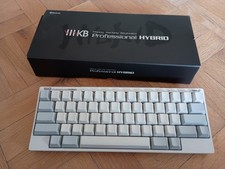 HHKB Happy Hacking Professional HYBRID Type-S  Bluetooth White/Gray Blank Keys picture