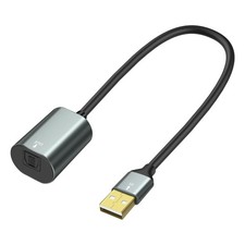 MEIRIYFA USB to Toslink Optical Audio Adapter, A 2.0 Male SPDIF Port... picture