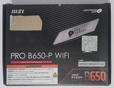MSI Pro B650-P WiFi ProSeries AMG Motherboard AMD AM5, ATX, DDR5, PCIe 4.0 picture