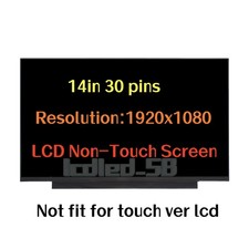 14'' Screen For LP140WFA(SP)(C1) LP140WFA-SPC1 FHD 1920x1080 IPS LCD LED Display picture