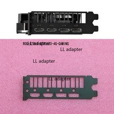 ROG-STRIX-GTX1650-4G-GAMING FOR ASUS Graphics Card I/O Shield Backplate picture