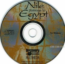 Discovery Channel Multimedia Nile Passage to Egypt Software CD Windows Vintage picture